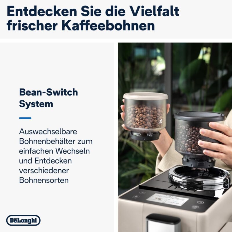 Kaffeevollautomat De’Longhi EXAM440.35.BG Rivelia Beige – Bild 4