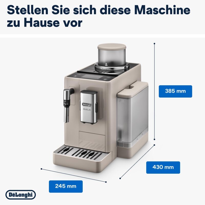 Kaffeevollautomat De’Longhi EXAM440.35.BG Rivelia Beige – Bild 8